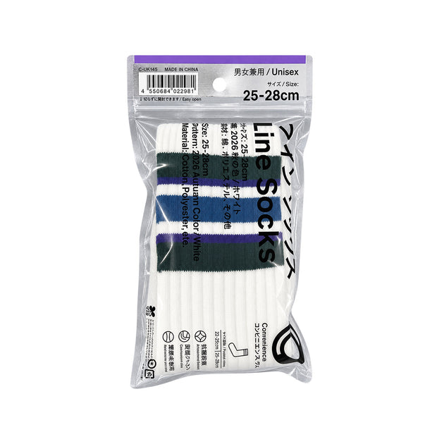 Family Mart Official Socks: Autumn Color (White)