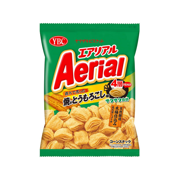 Aerial Grilled Corn Snack