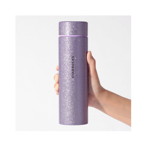 Starbucks Halloween 2026 Purple Glitter Bottle