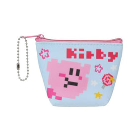 Kirby x Makoto Ozu Light Blue Mini Pouch