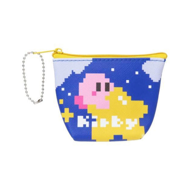 Kirby x Makoto Ozu Blue Mini Pouch