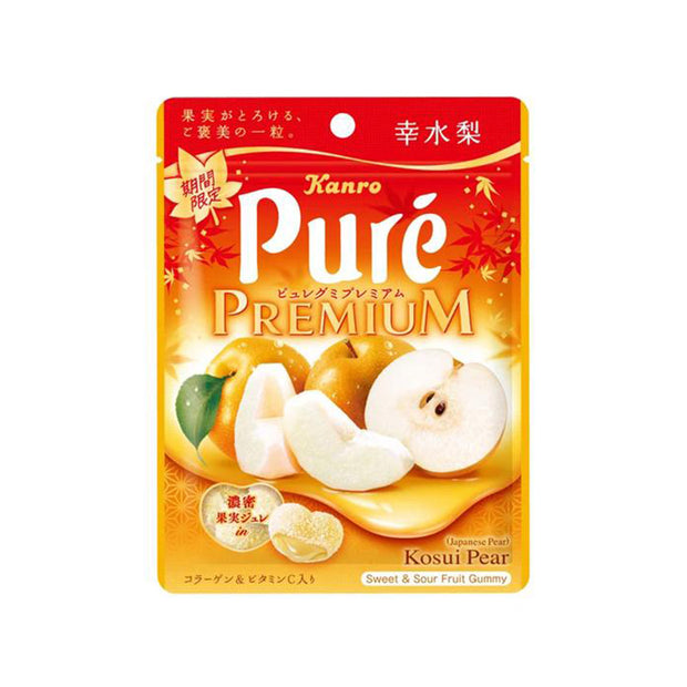Kanro Puré Premium Gummy: Kosui Pear