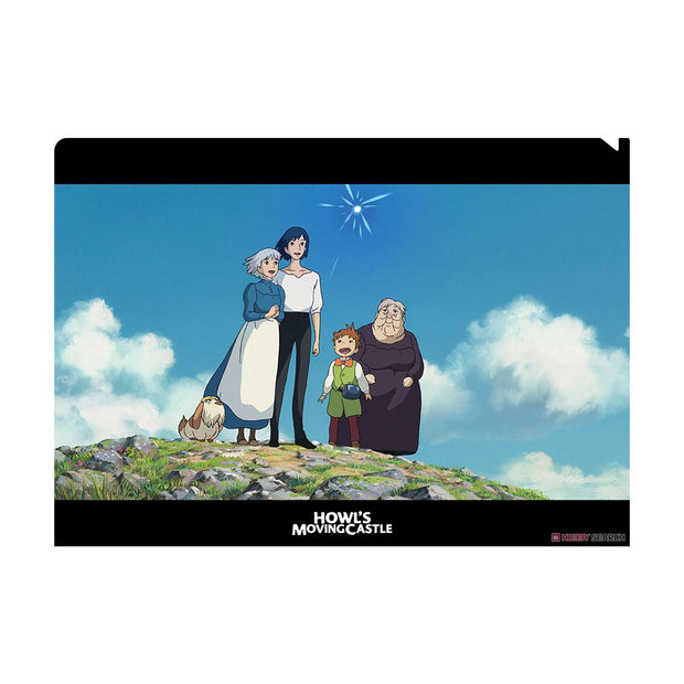 Ghibli Howl's Moving Castle A4 Clear File