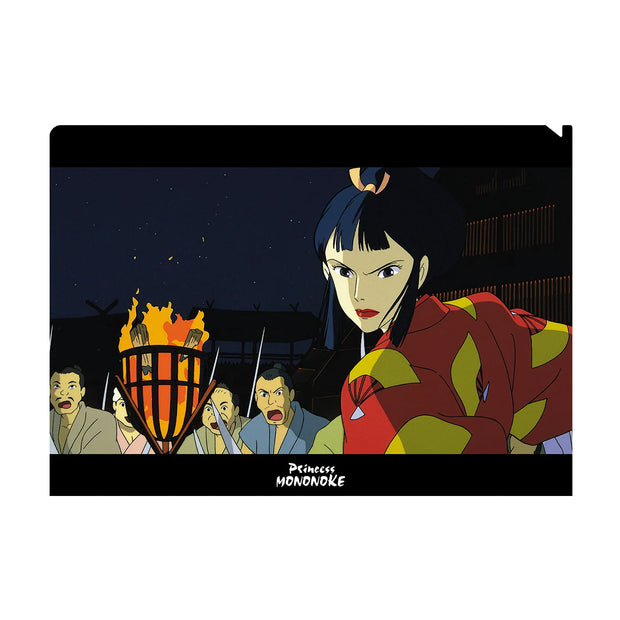 Ghibli Princess Mononoke Eboshi A4 Clear File