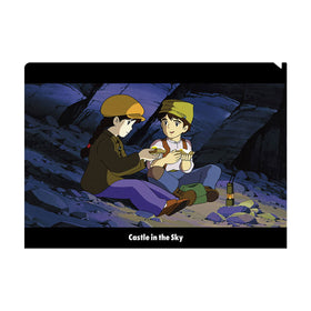 Ghibli Castle in the Sky Pazu & Sheeta A4 Clear File