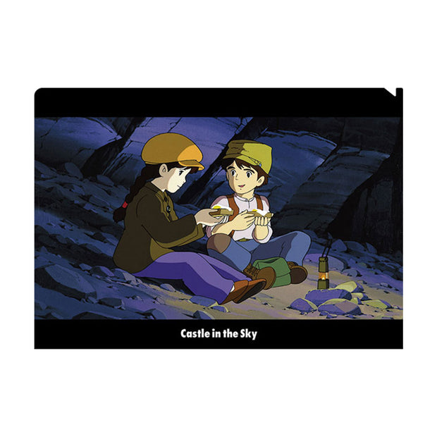 Ghibli Castle in the Sky Pazu & Sheeta A4 Clear File