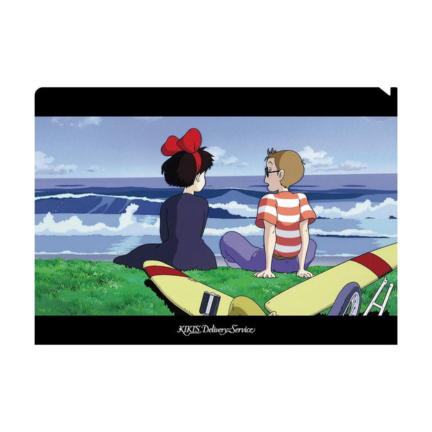 Ghhibli Kiki's Delivery Service Kiki and Tombo A4 Clear File