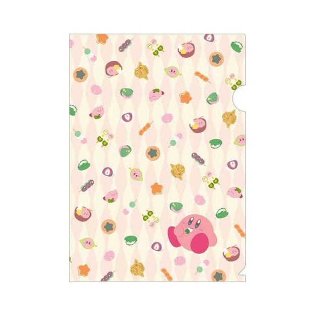 Nintendo Kirby Japanese Sweets A4 Clear File