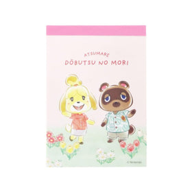 Nintendo Animal Crossing Isabelle & Tom Nook Mini Memo Pad