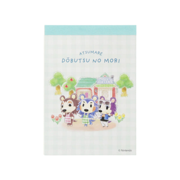 Nintendo Animal Crossing Able Sisters Mini Memo Pad