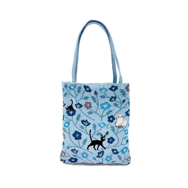 Ghibli Kiki's Delivery Service "Blue Carpet" Mini Tote Bag