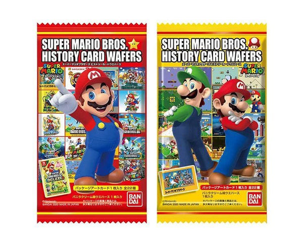 マリオ　ヒストリーカード ヒストリーカードウエハース｜発売日：2020 スーパーマリオブラザーズ その他