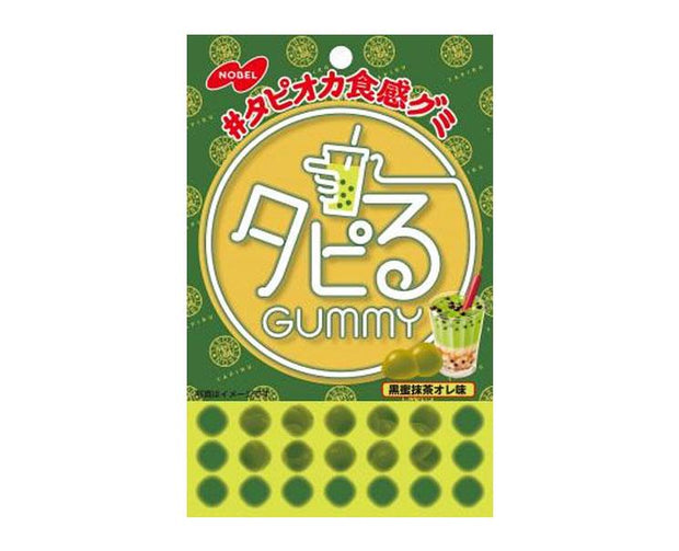 Tapiru Black Sugar Matcha Au Lait Gummy Candy and Snacks Sugoi Mart