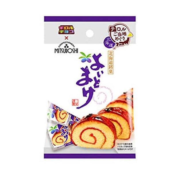 Tirol Chocolate Hokkaido Blue Honeysuckle Roll Cake Candy and Snacks Sugoi Mart