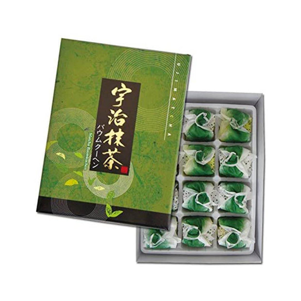 Uji Matcha Cream Baumkuchen Cake Candy & Snacks Sugoi Mart