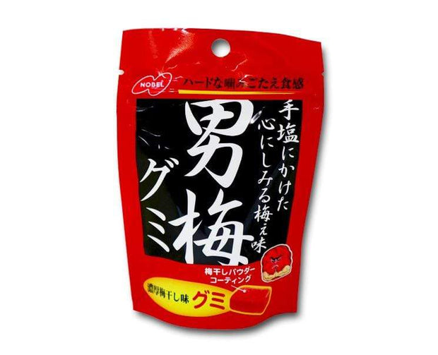 Otoko Ume Gummy Candy and Snacks Nobel