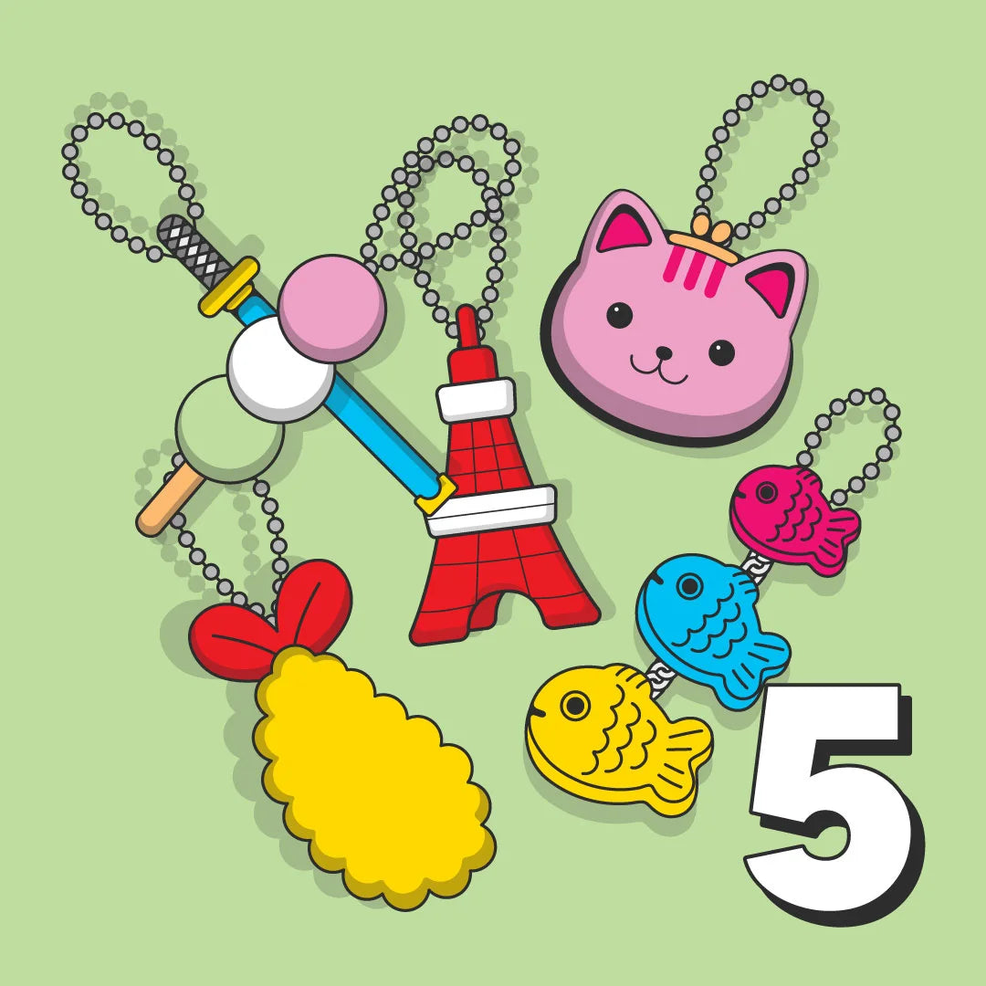 5. Mini Kawaii Plushie