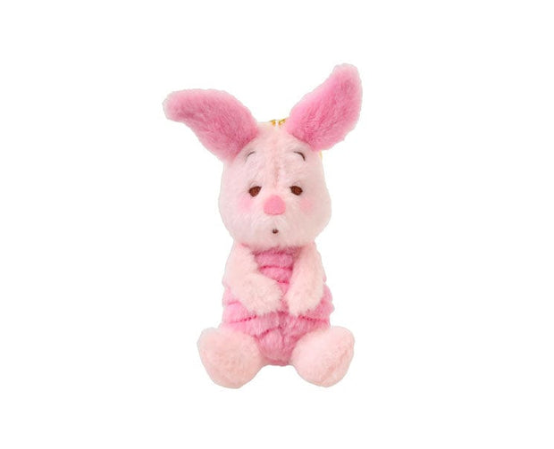 Disney Sleepy Piglet Plush Keychain