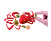 Ittougai Meat Puzzle: Crab Toys and Games Japan Crate Store