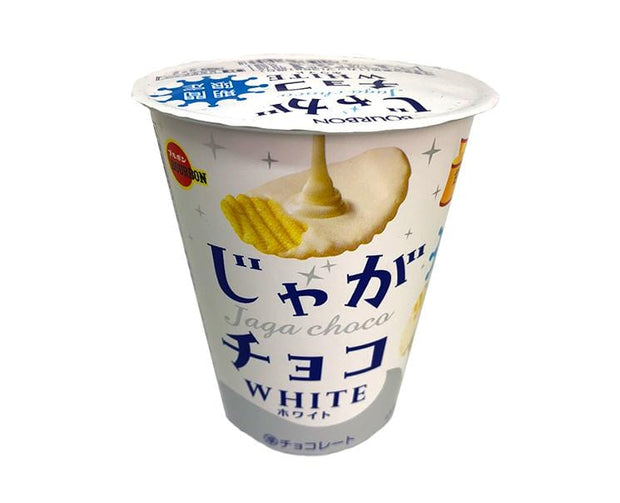 Jaga Choco White Potato Chips Candy and Snacks Japan Crate Store
