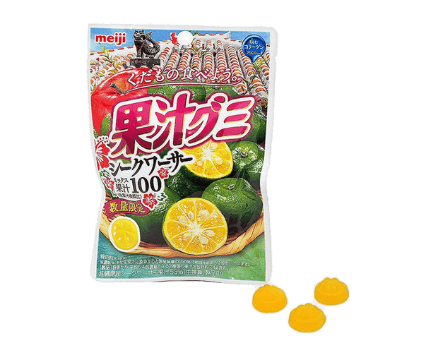 Kajuu Gummy: Shikuwasa Candy and Snacks Japan Crate Store