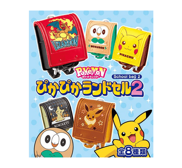 Pokemon School Bags Blind Box Vol. 2 Anime & Brands Japan Crate Store