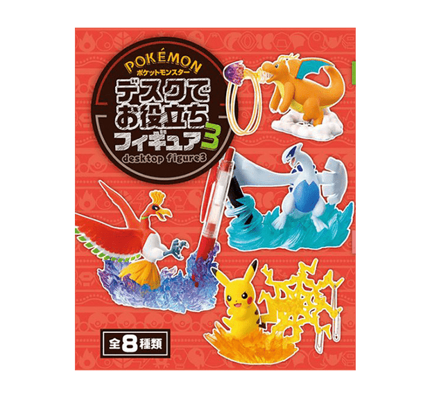 Pokemon Desktop Figures Vol 3 Blind Box Anime & Brands Japan Crate Store