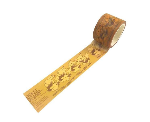 Pokemon Washi Tape (Pikachu and Bottle) Anime & Brands Japan Crate Store