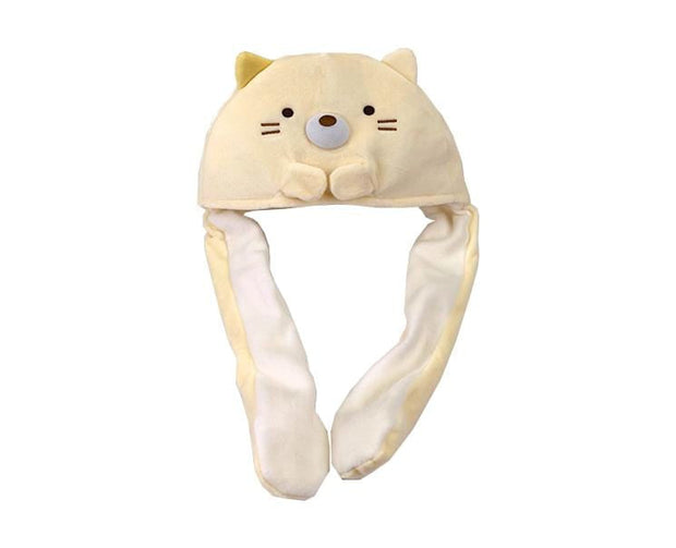 Sumikko Gurashi Dancing Hands Hat (Neko) Anime & Brands Japan Crate Store