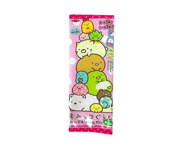 Sumikko Gurashi Card and Sticker Gum Candy and Snacks Japan Crate Store