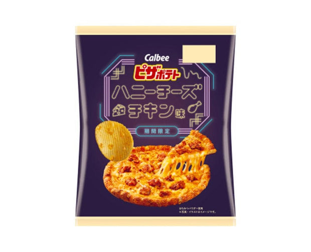 Calbee Honey Cheese Chicken Pizza Potato Chips