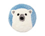 Muji Padded Polar Bear Sheet Cushion thumbnail 1