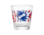 Pokemon Paldea Tile Red &amp; Blue Glass Cup thumbnail 1