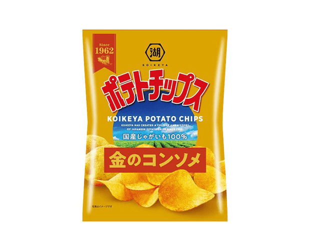 Koikeya Potato Chips Rich Consomme