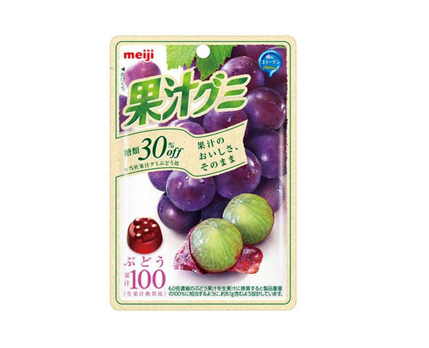 Kajuu Gummy: Grape (Lightly Sweetened) Candy & Snacks Sugoi Mart