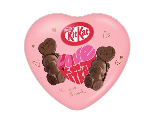 Kit Kat Heartful Bear Tin