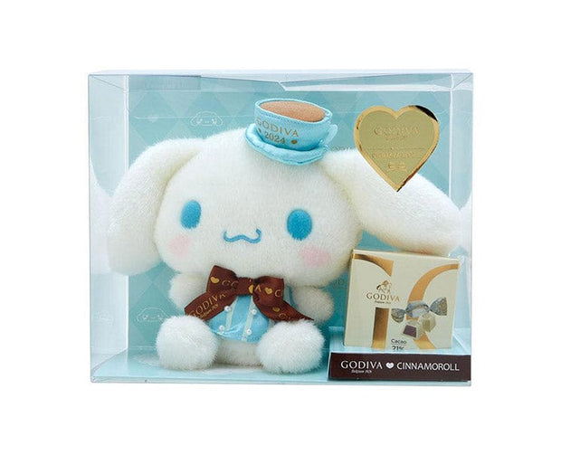 Sanrio x Godiva 2024 Cinnamoroll Plush Set