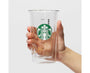 Starbucks Valentine 2024 Double Wall Glass thumbnail 4