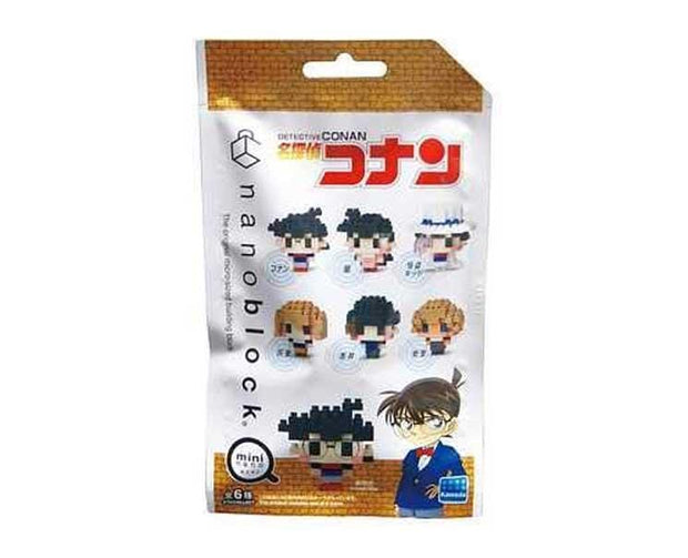 Detective Conan Nanoblock: Mini Character Blind Pack Toys and Games Sugoi Mart