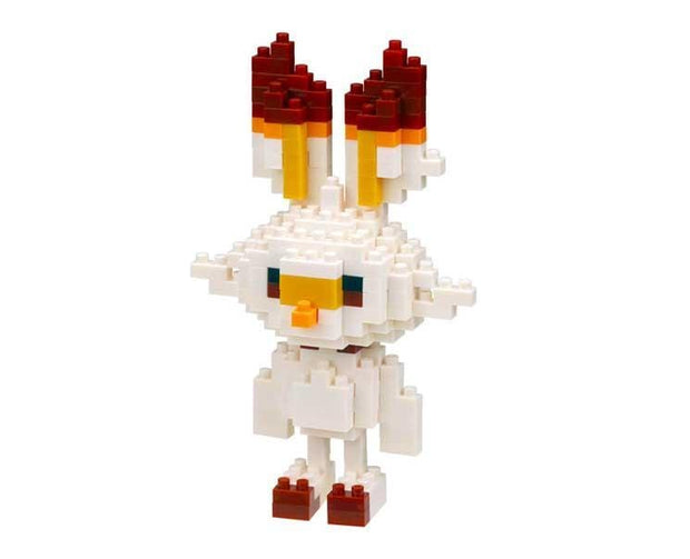 Pokemon Nanoblock: Scorbunny Toys and Games Sugoi Mart