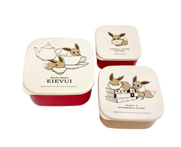 Mofu Mofu Eevee Kids Lunch Box Set Home Sugoi Mart
