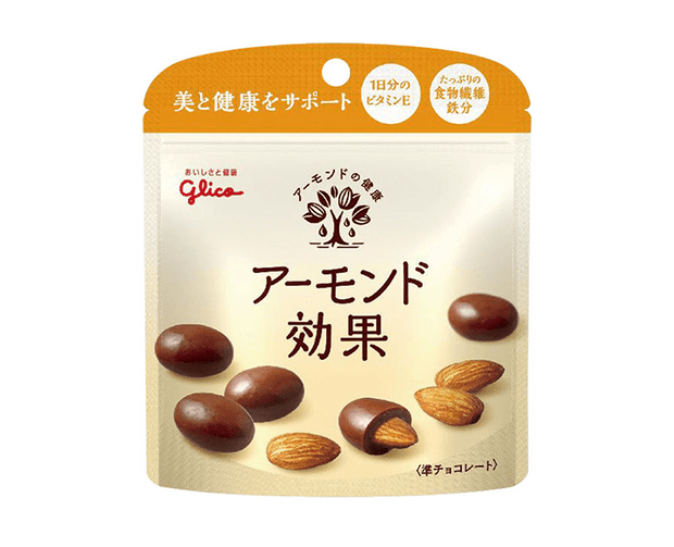 Glico Healthy Almond Chocolate Candy and Snacks Japan Crate Store