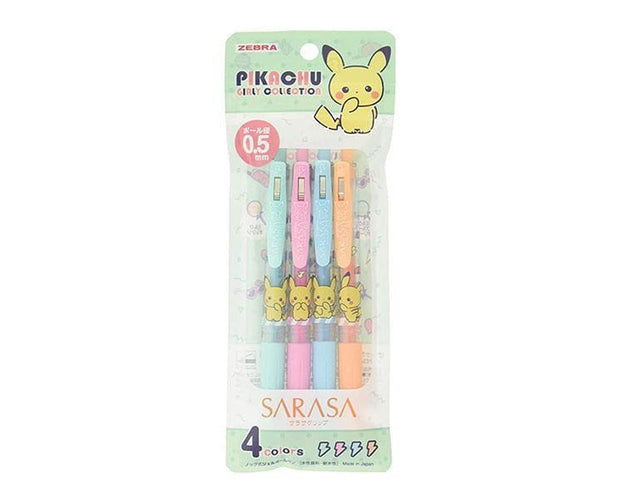Sarasa Pen: Pokemon Pikachu Girly Collection Home Sugoi Mart