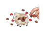 Ittougai Meat Puzzle: Lamb Toys and Games Sugoi Mart thumbnail 1