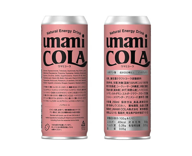 Umami Cola Energy Drink Ginger