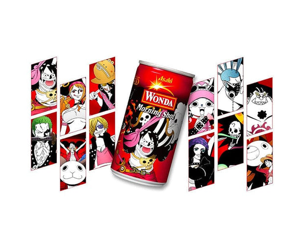 One Piece X Wonda Morning Shot Coffee Can
